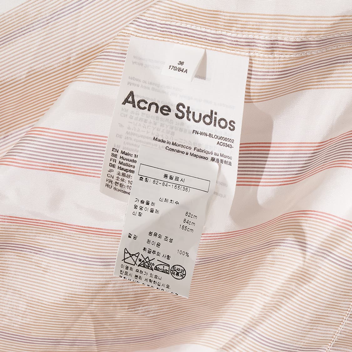 ACNE STUDIOS shirt 상품이미지5