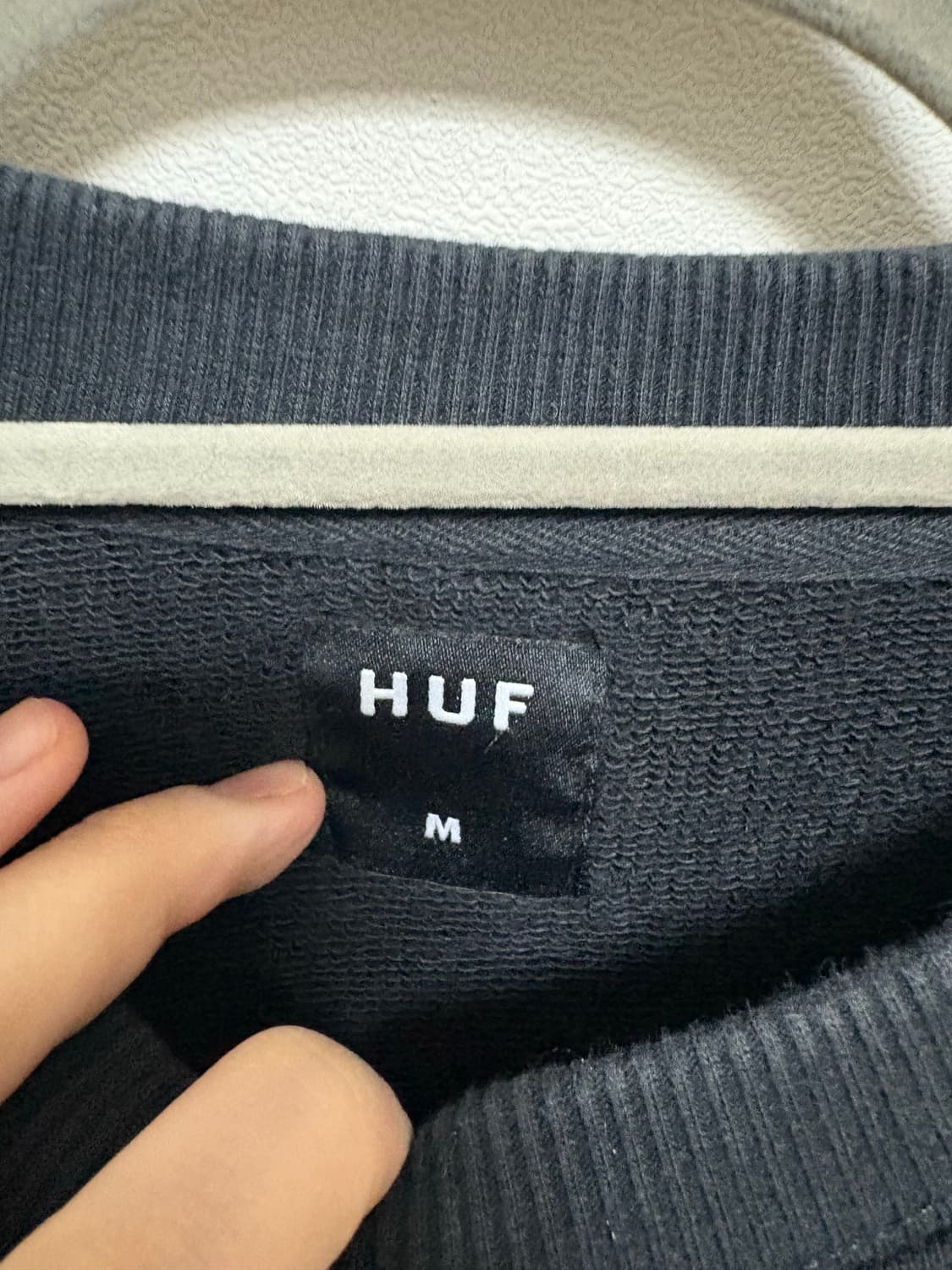 HUF 허프 빅로고 맨투맨 상품이미지4