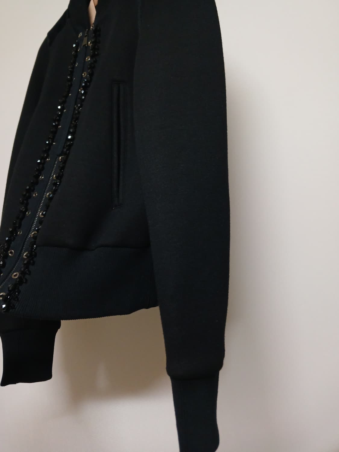 넘버투애니원 N21 자수 비즈장식 봄버 자켓 상품이미지6