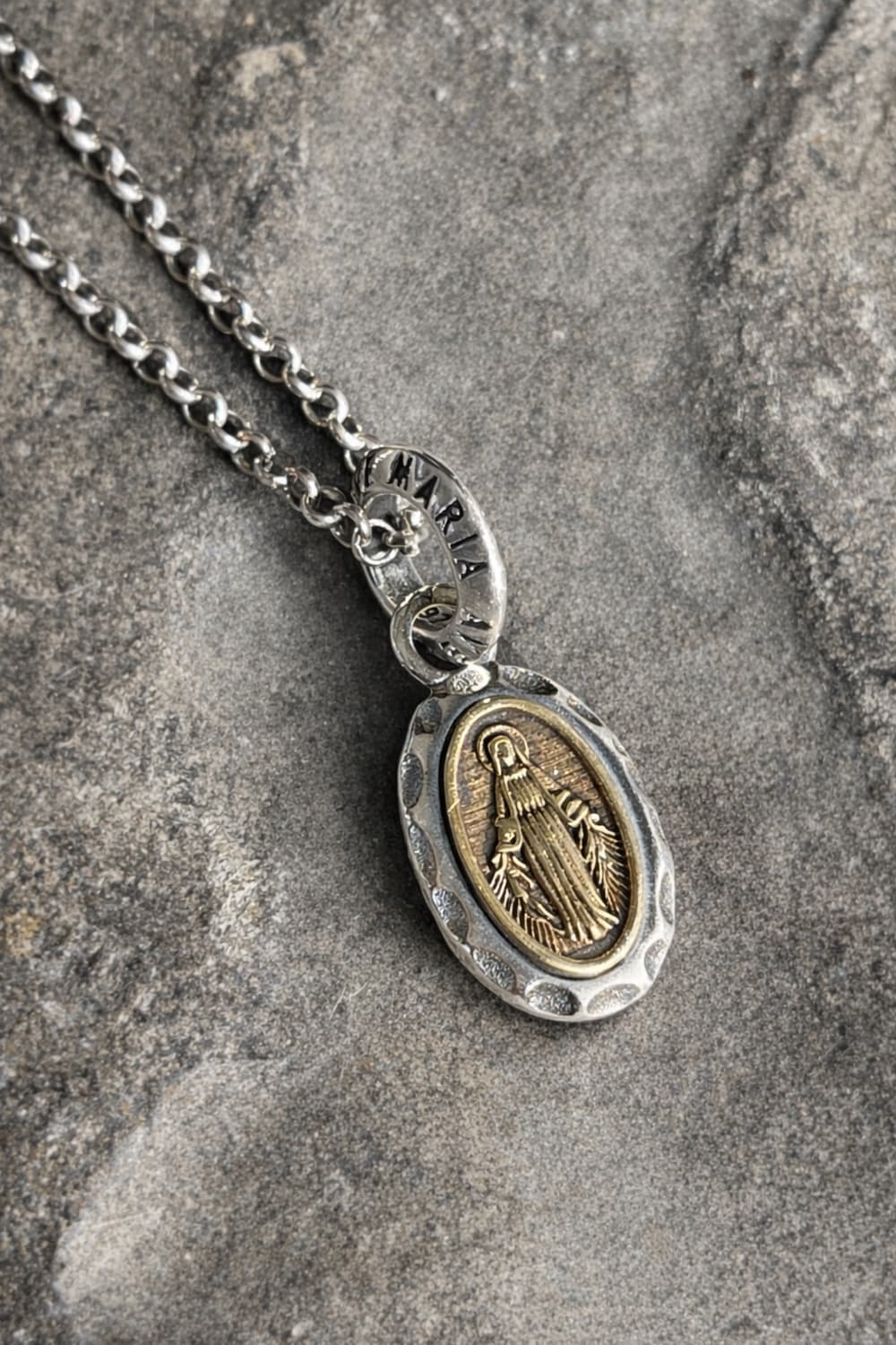 빈티지 마리아 목걸이 (50/55cm) 상품이미지1