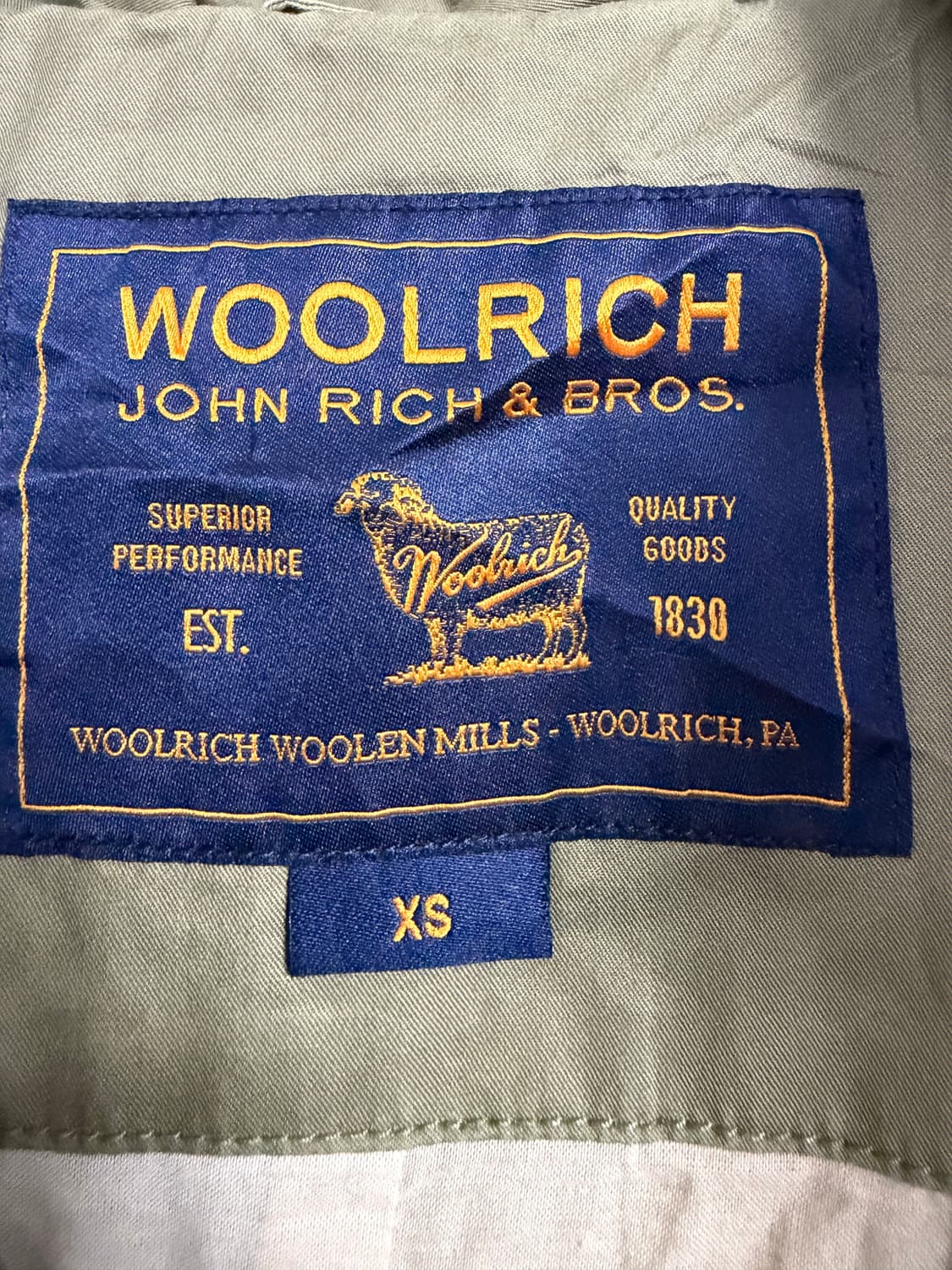 울리치 카키 후드 자켓 상품이미지3