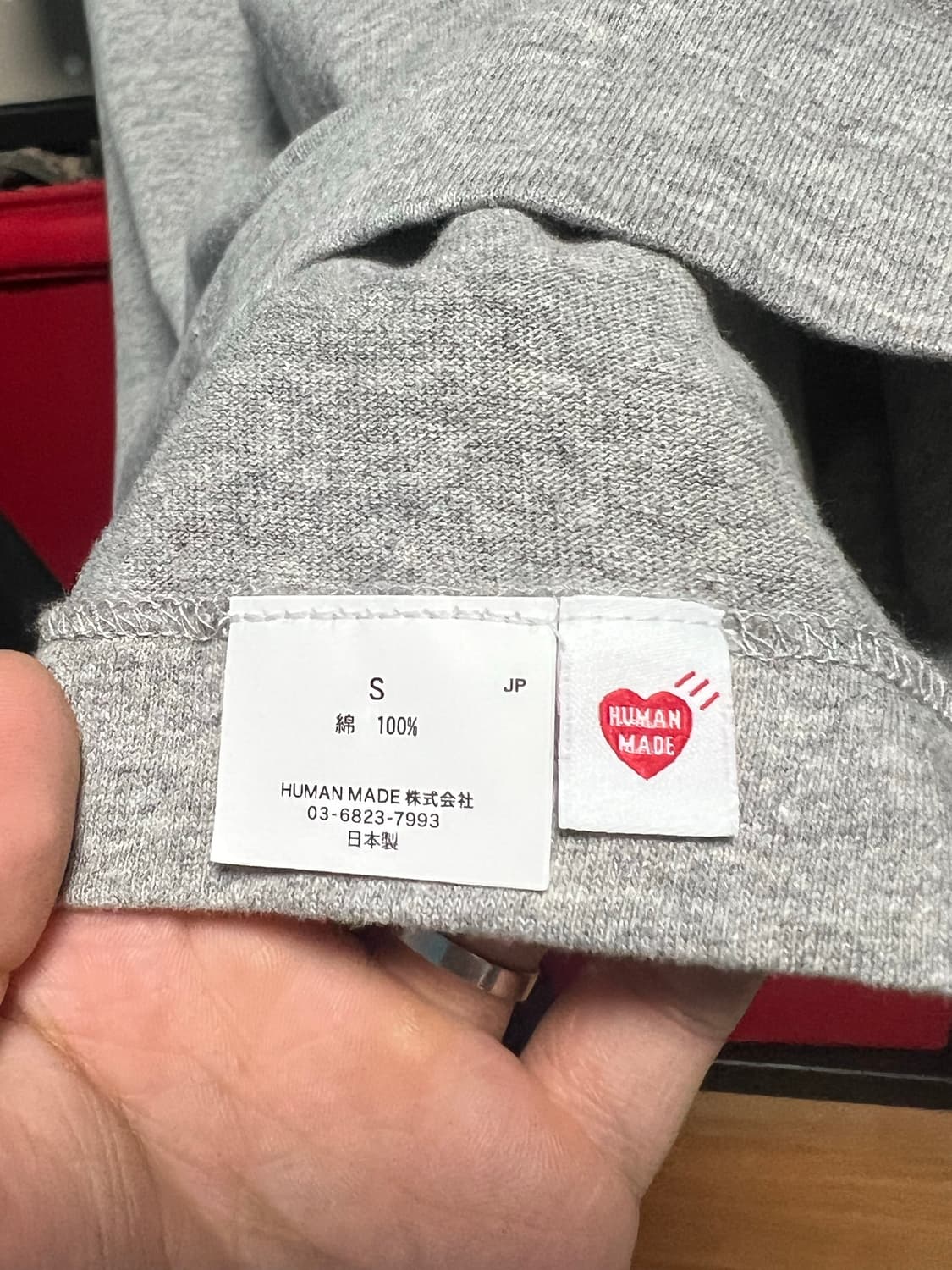 [s] 휴먼메이드 포켓 반팔티 새상품 상품이미지4