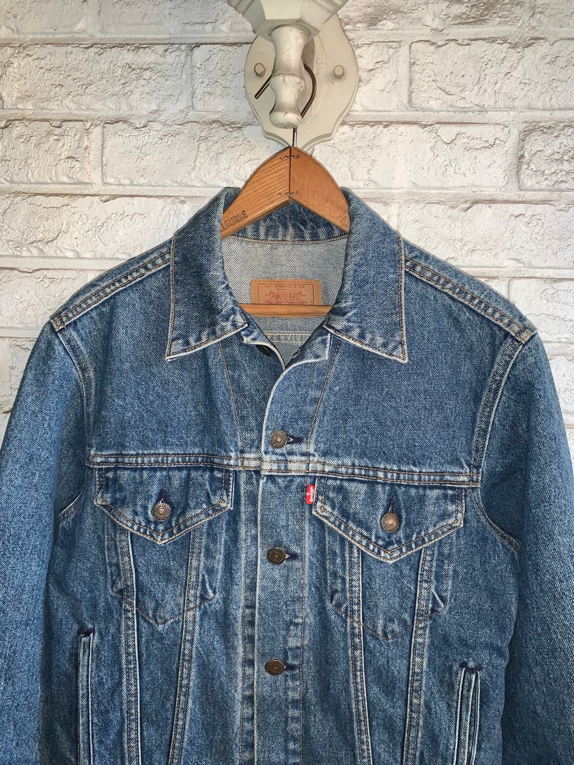 90년대 리바이스 트러커 데님 자켓 상품이미지2