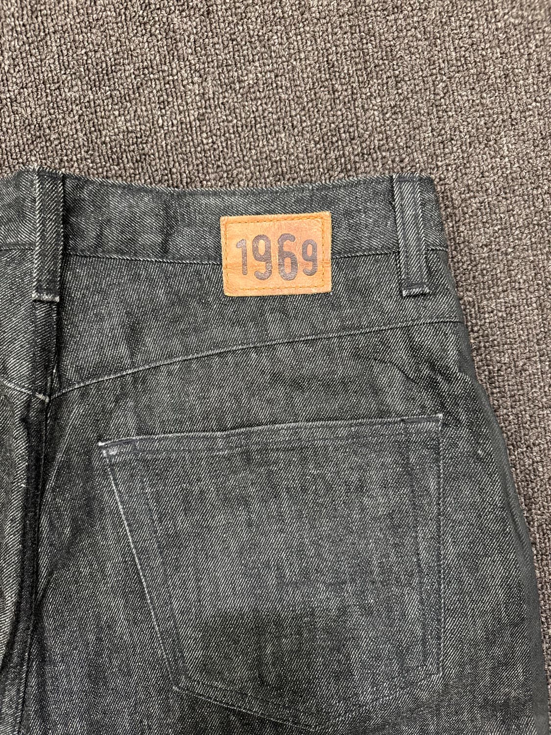 33)OLD GAP 빈티지 Cross Cut Jean 흑청 데님팬츠 상품이미지7