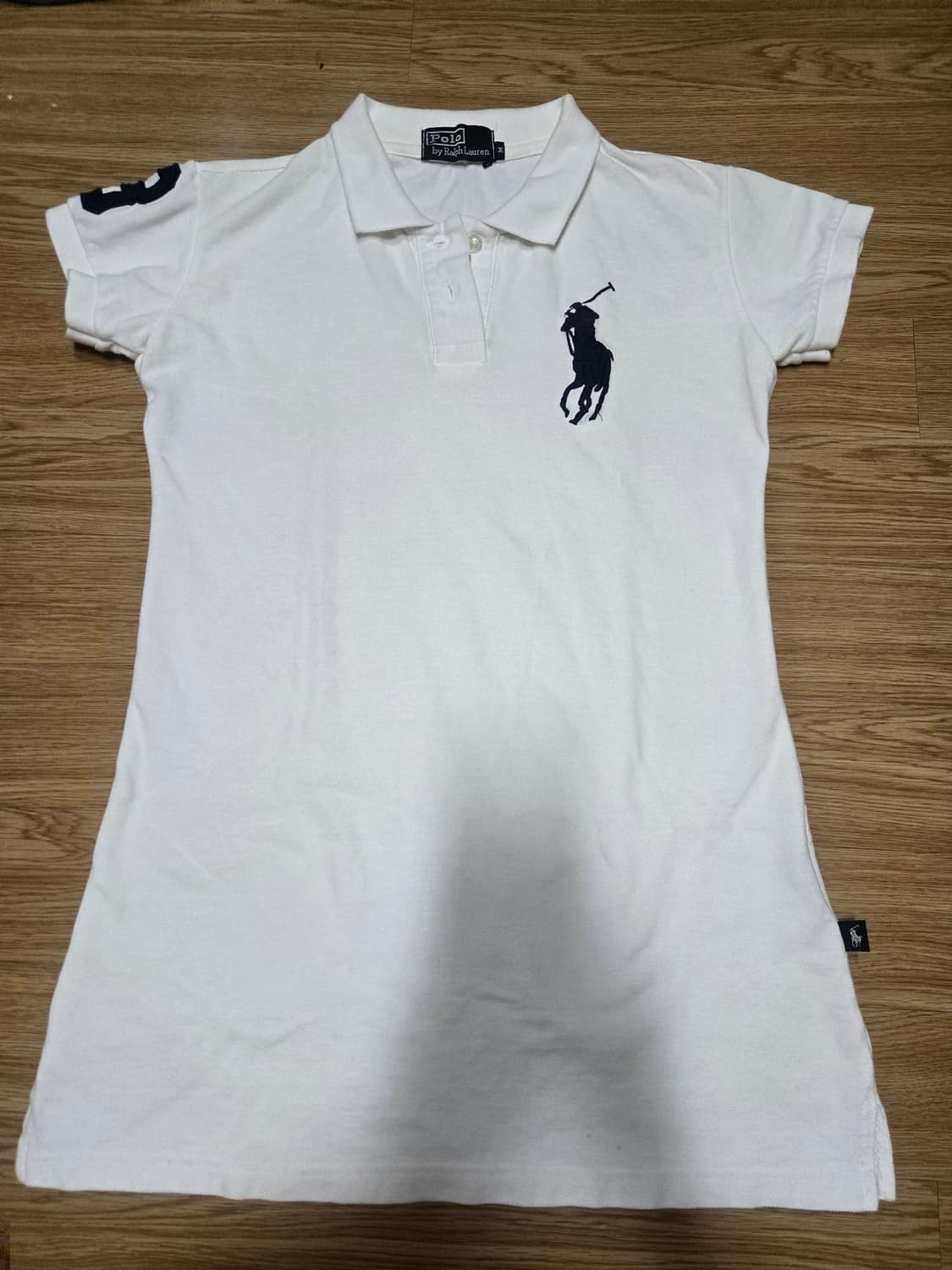폴로 랄프로렌 화이트 카라 원피스 M 상품이미지1