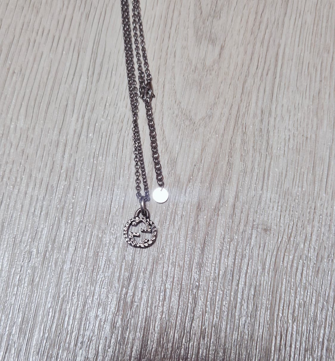 (상태 최상급) 구찌 인터로킹 목걸이 상품이미지3