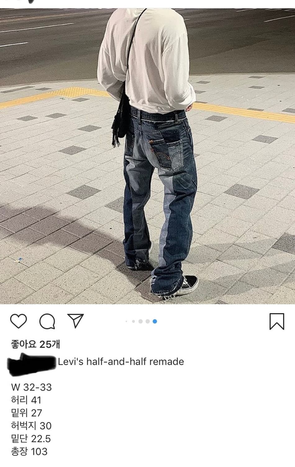 리바이스 리메이크 데님 상품이미지4