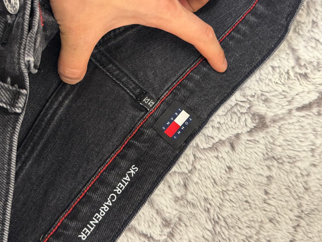 타미진스 스케이터 카펜터 흑청 32 상품이미지7