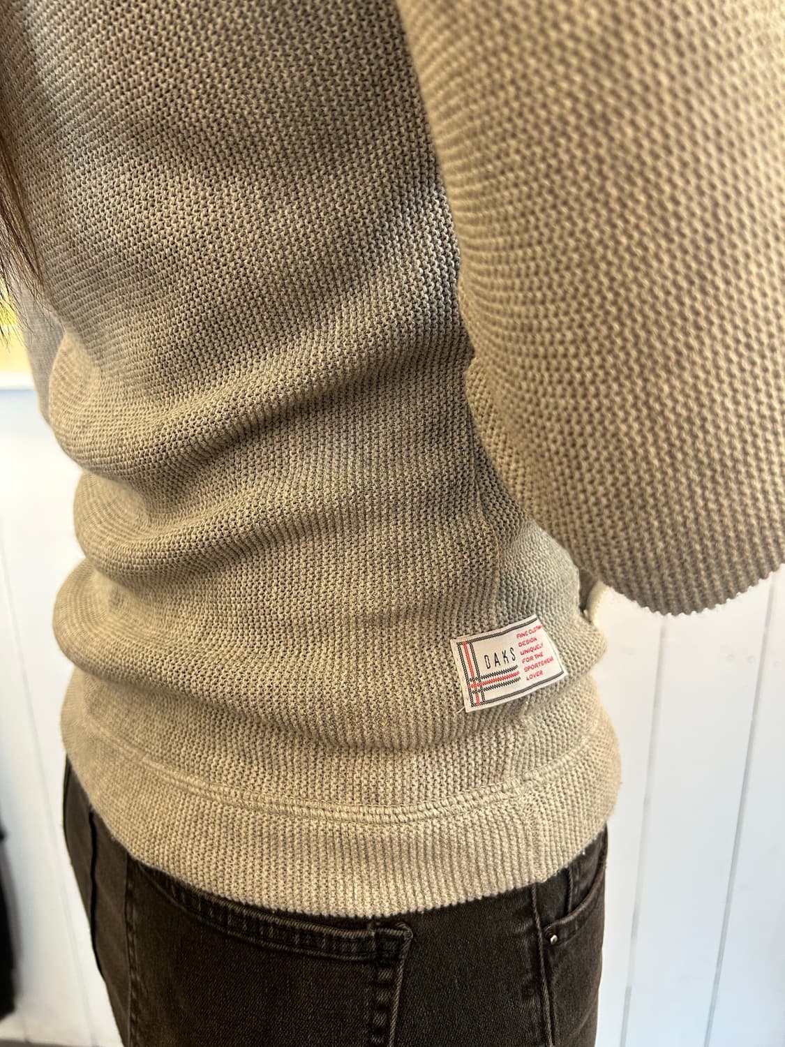 DAKS 니트집업 상품이미지5