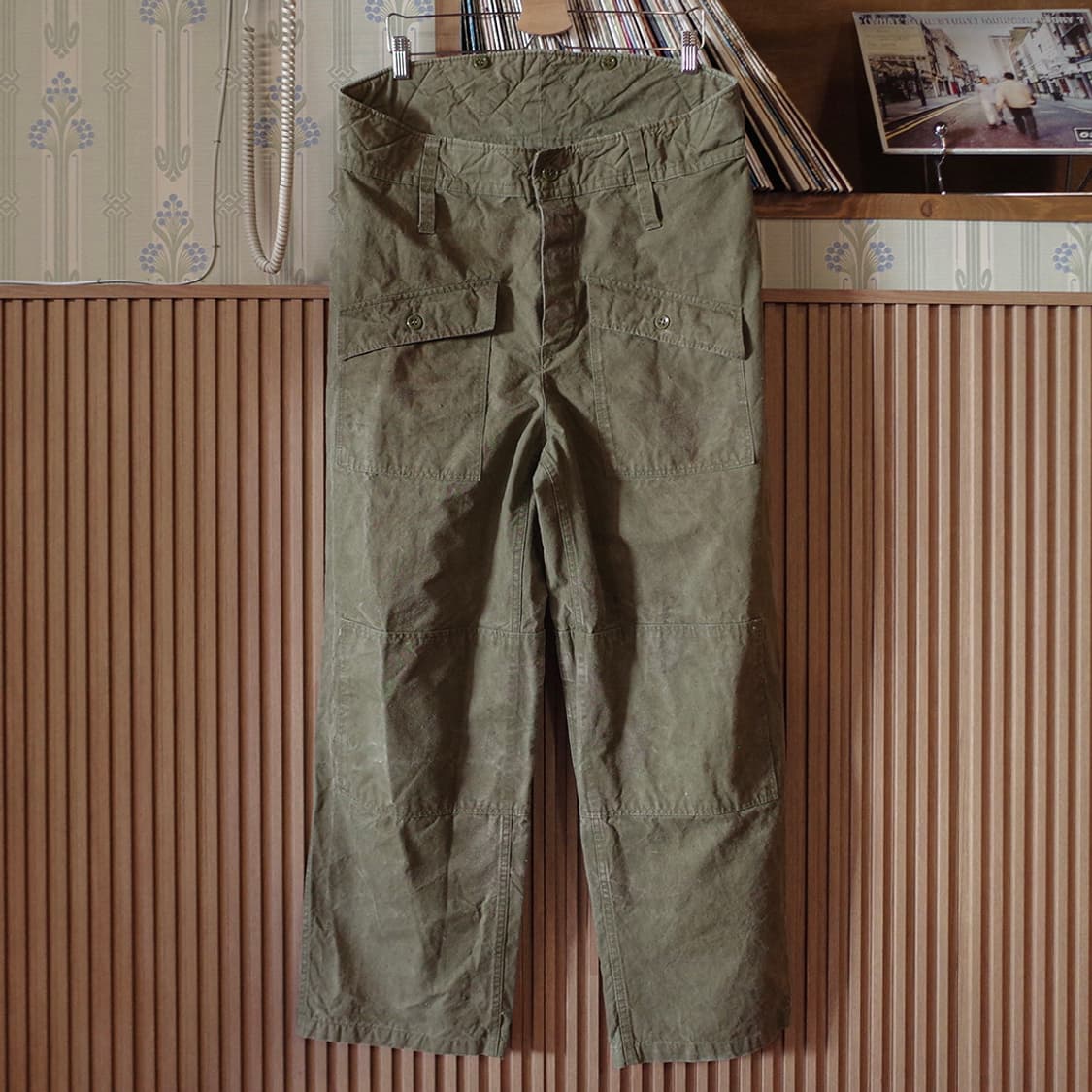 80‘s Soviet Russian Army Tank Crew Pants 상품이미지1