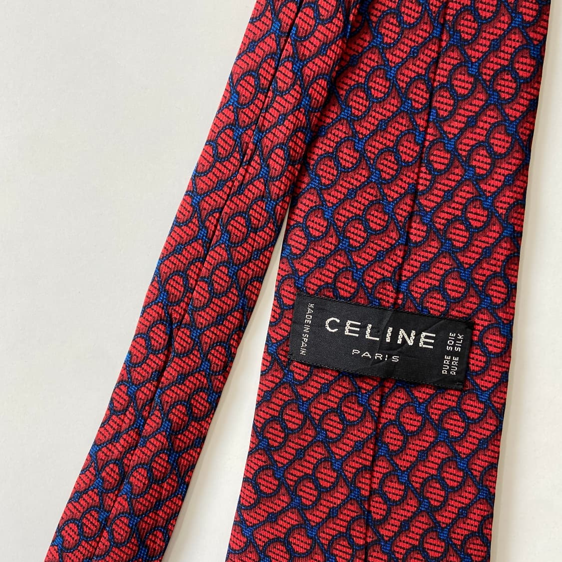 셀린느(celine) 심플로고 명품 정품 넥타이 상품이미지6