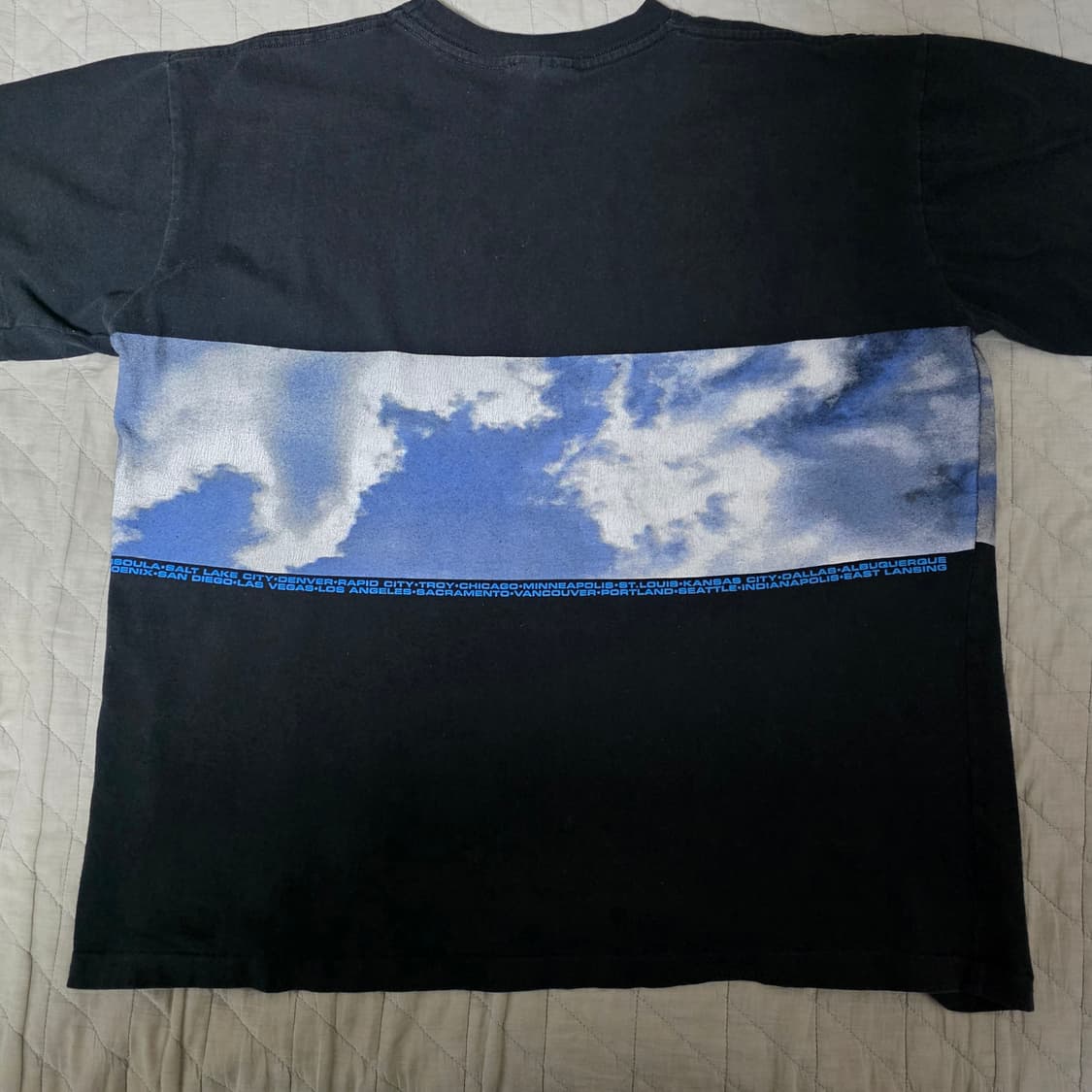 [OS] 90s 펄잼 Pearl Jam 스카이 빈티지 밴드티 상품이미지4