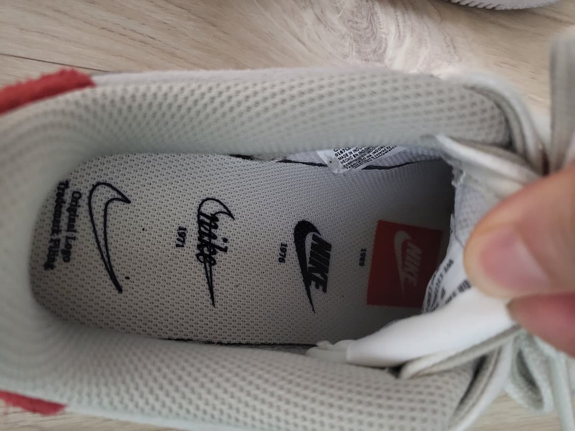 나이키 50주년기념 우먼 에어포스1 GS 5Y 235 넓은볼 상품이미지7