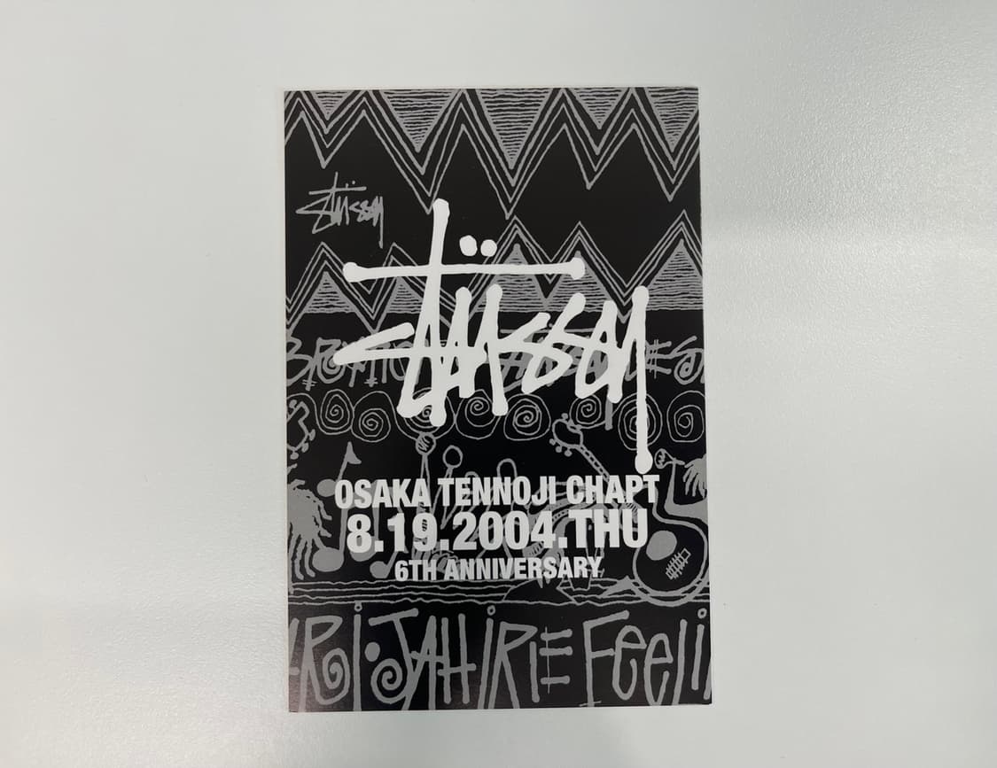 스투시 오사카 텐노지 챕터 한정판 아트 포토 2004 STUSSY 상품이미지2