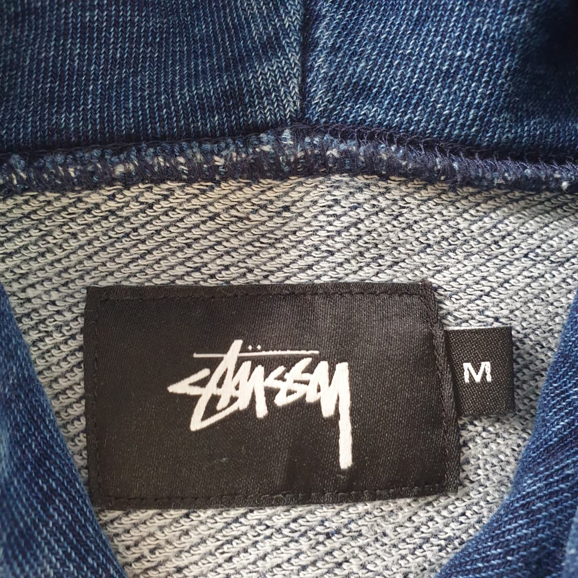 [무료배송] Stussy 데님 반팔 후드티 상품이미지2