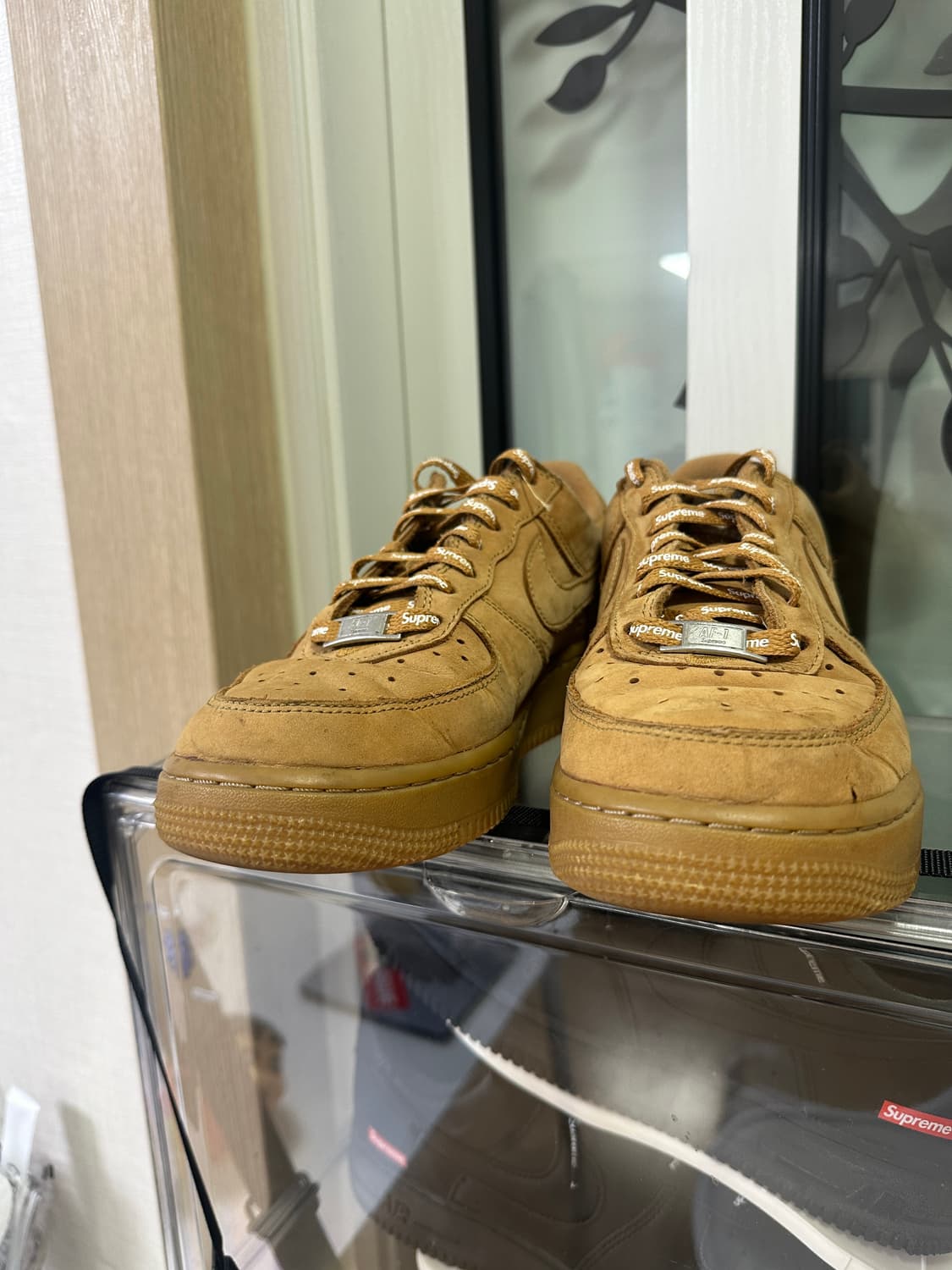 슈프림 나이키 에어포스 된장 250 상품이미지7