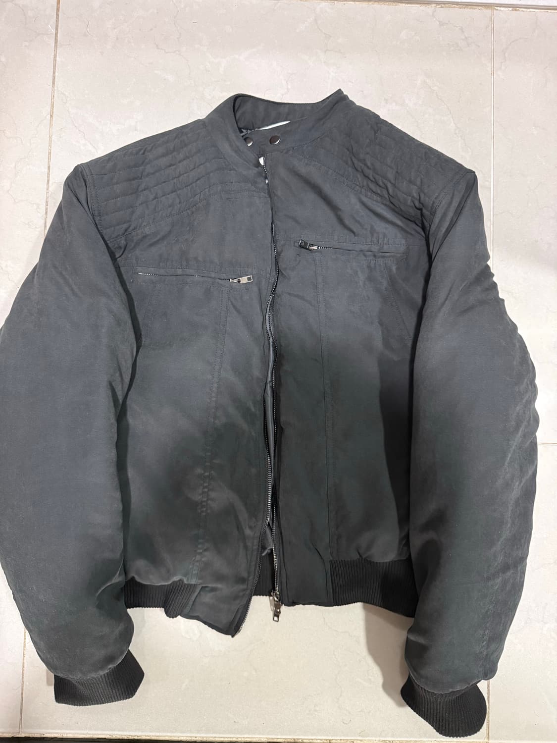 바이커 패딩 자켓 상품이미지1