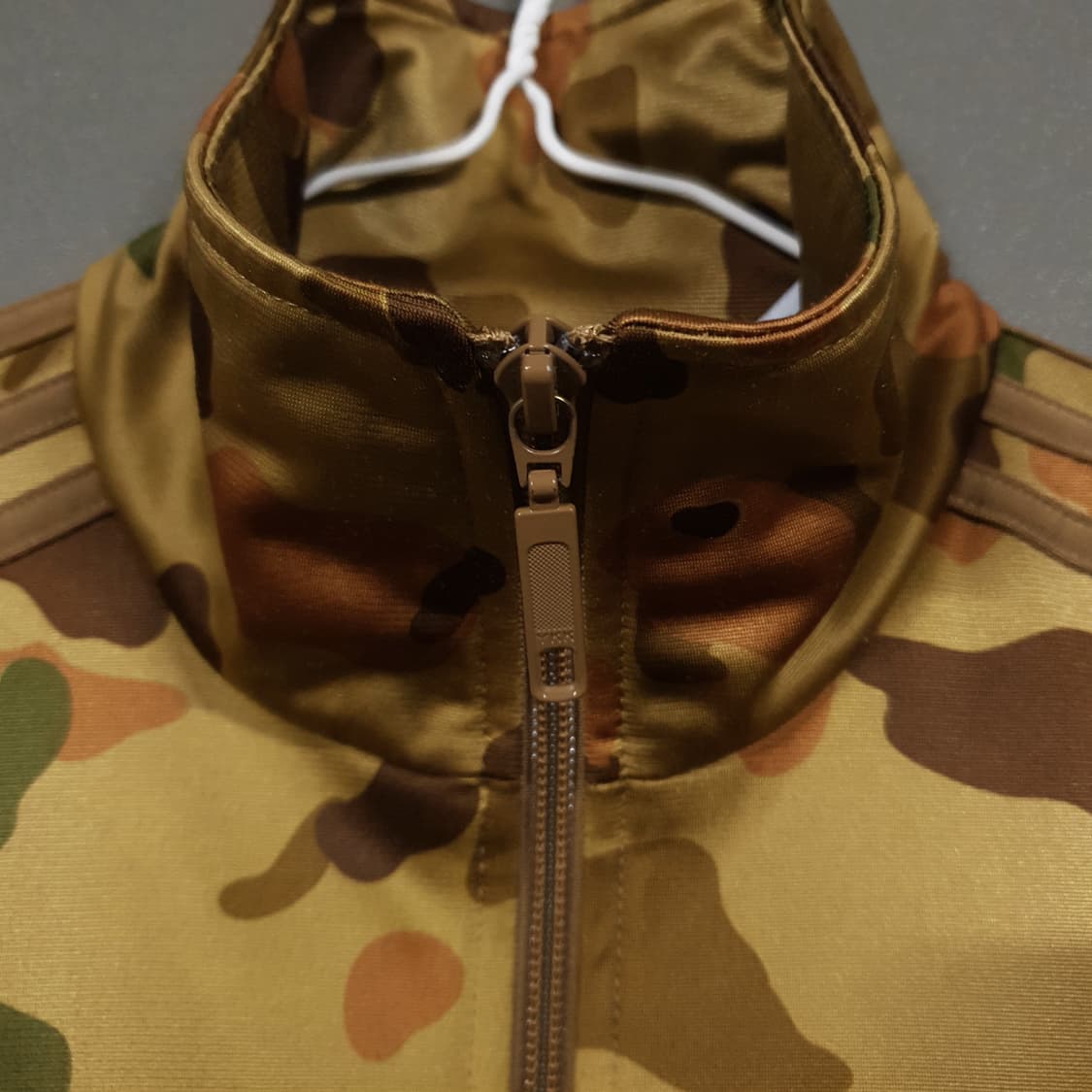 실측 M) 아디다스 유로파 파이어버드 대장급 희귀 카모 트랙탑 져지 자켓 상품이미지4