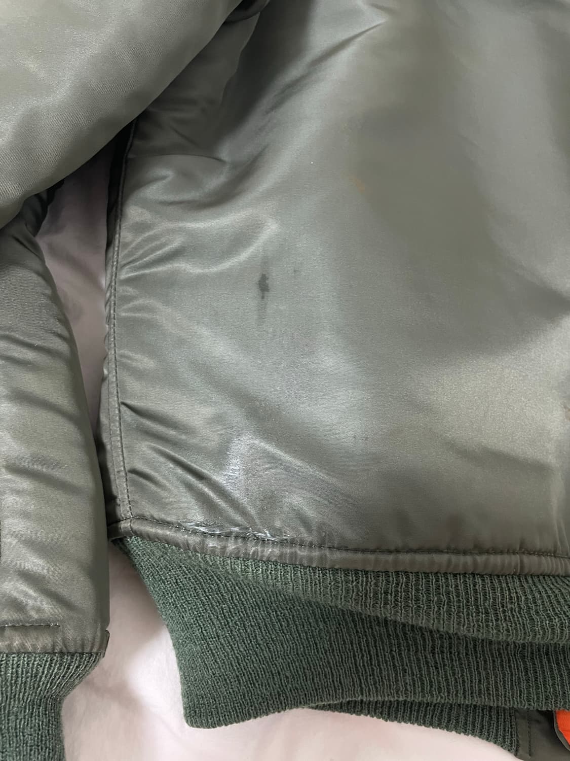 (L)60s 오리지널 ma-1 8279d 알파인더스트리 상품이미지3