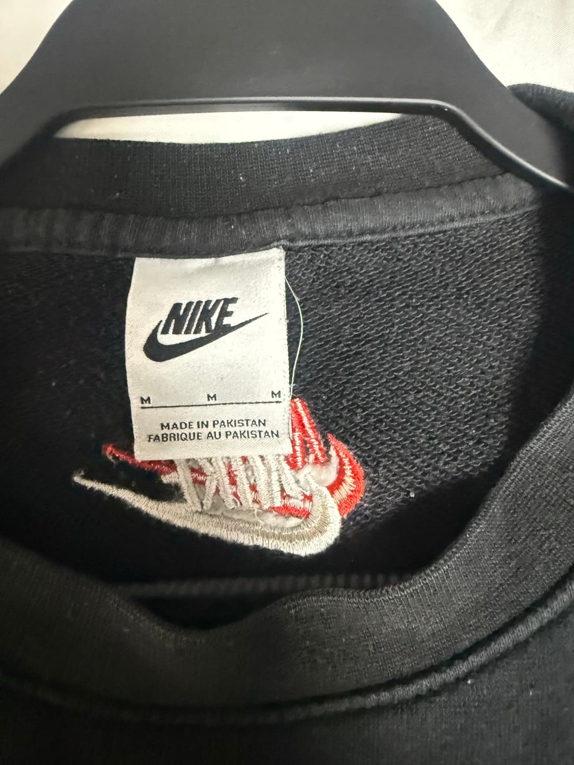 Nike Multi Swoosh 맨투맨 블랙 M 상품이미지5