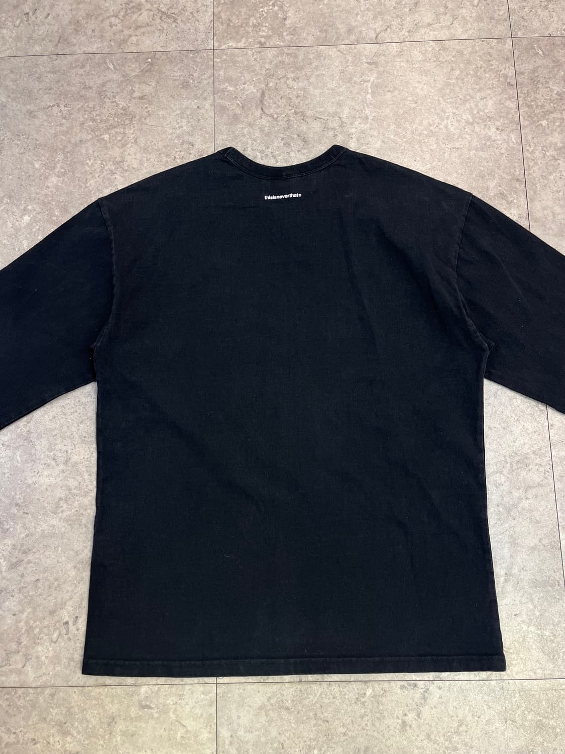 디스이즈네버뎃 긴팔티 블랙 M #csz2829  상품이미지8
