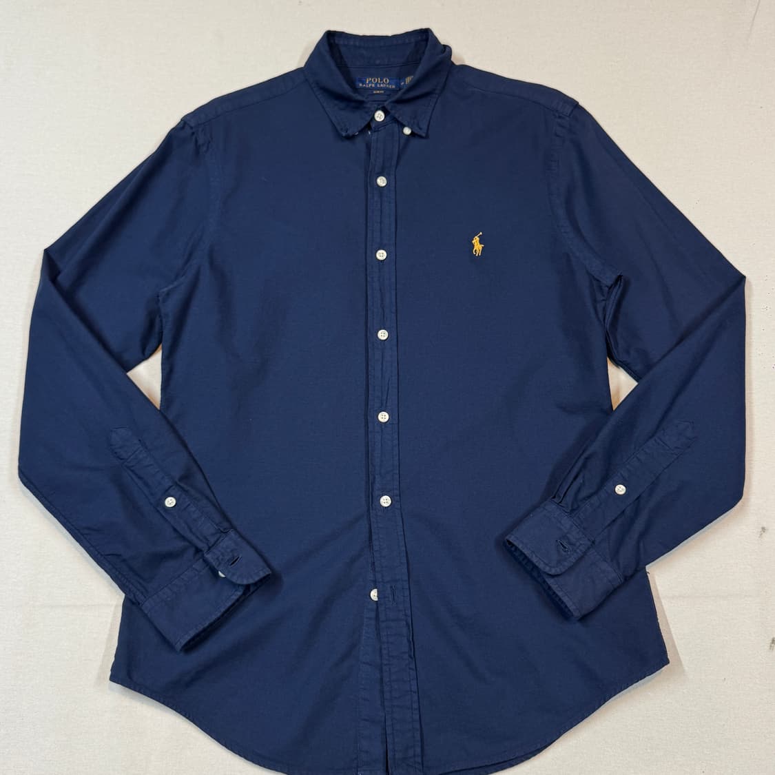 M) 폴로 랄프로렌 클래식 가먼트다이 셔츠 큐알탭 신형 상품이미지4