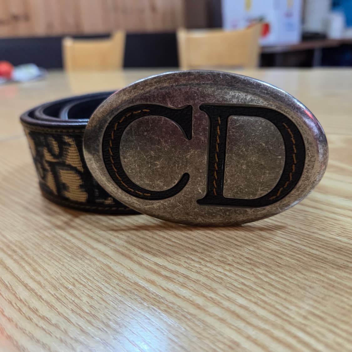 디올 오블리크 벨트 남,녀,공용 상품이미지3