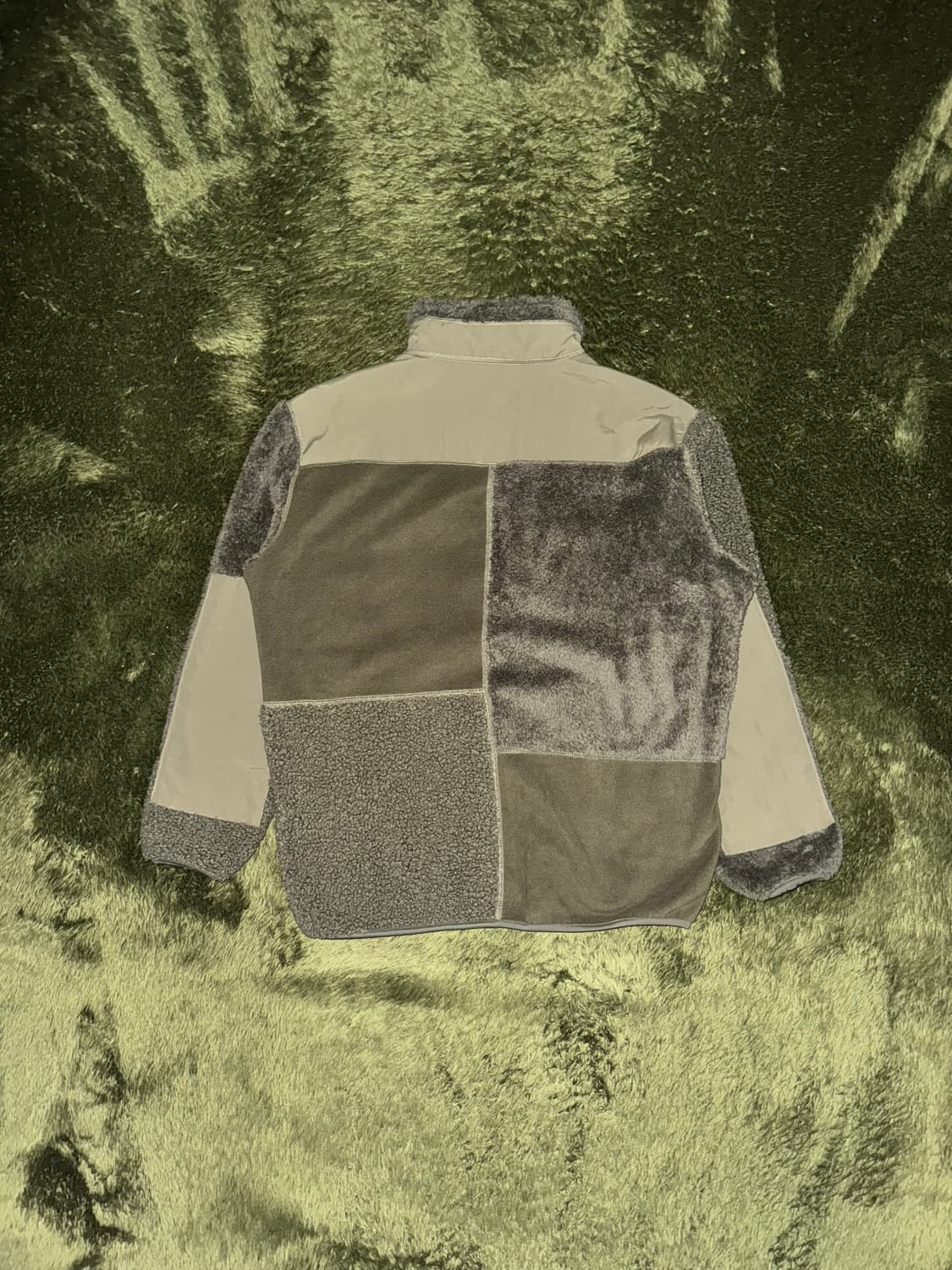 [L] 엔지니어드 가먼츠 X 유니클로 콜라보 플리스 자켓 올리브 상품이미지7