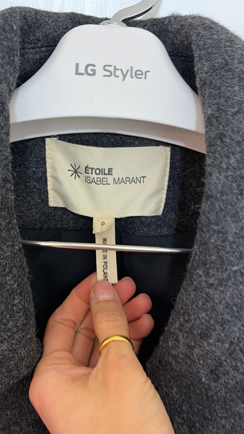 이자벨마랑 울 그레이코트 55,66 상품이미지2