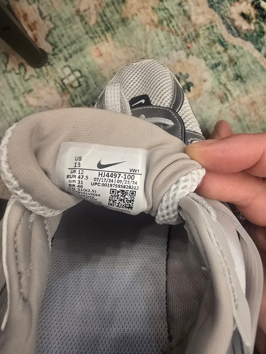 나이키 NIKE V2K 메탈릭 실버  상품이미지4