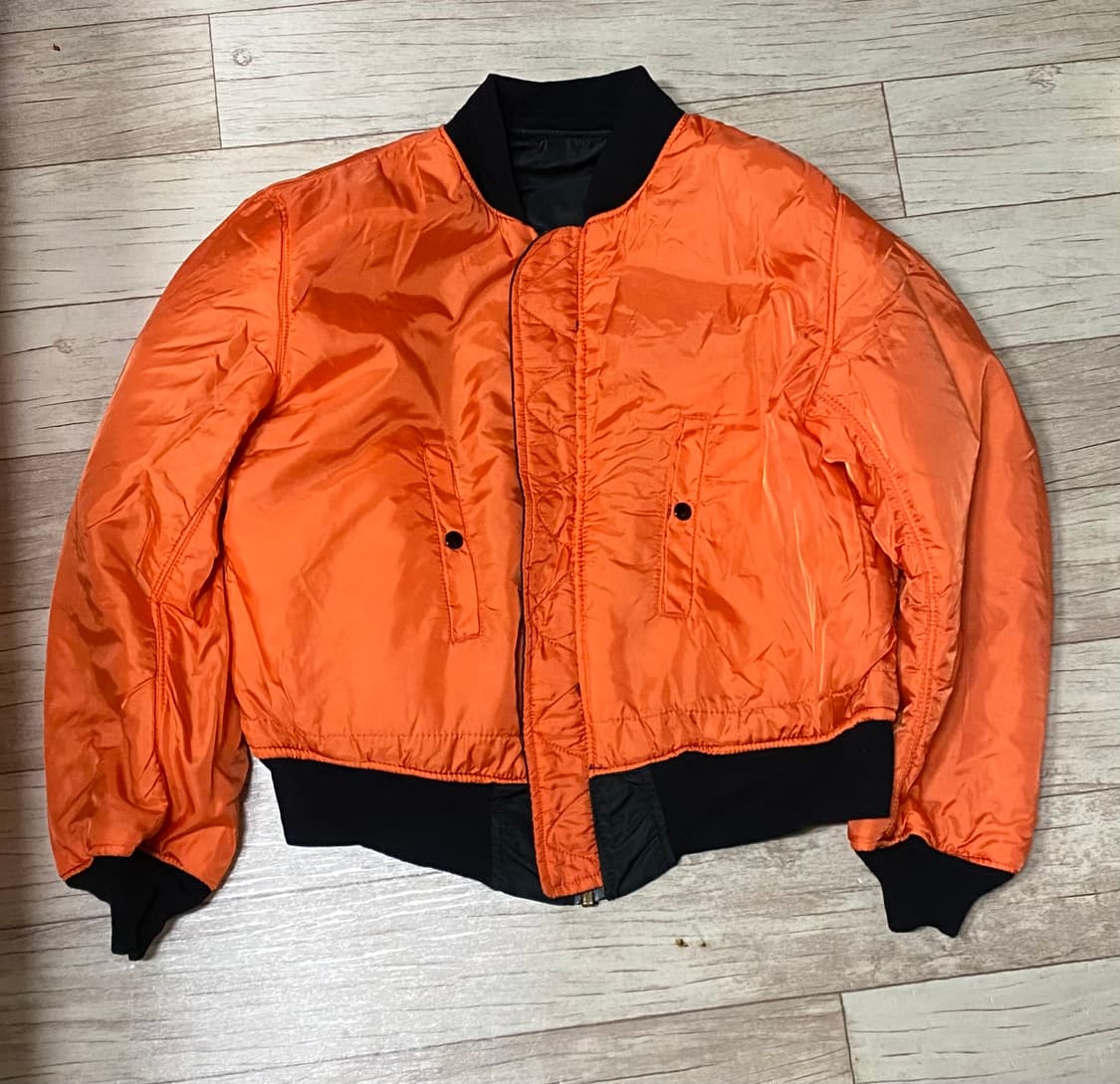알파인더스트리 빈티지 ma-1 리버시블 항공자켓 XL 상품이미지8