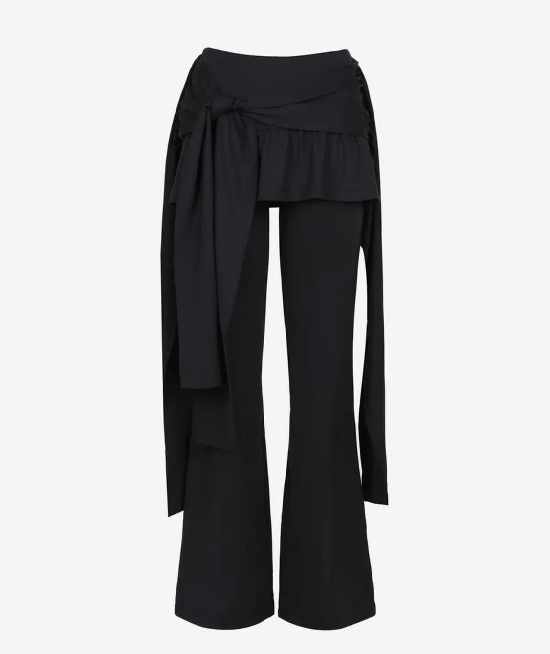 샌드릭 STRAP SKIRT PANTS_BLACK 상품이미지5