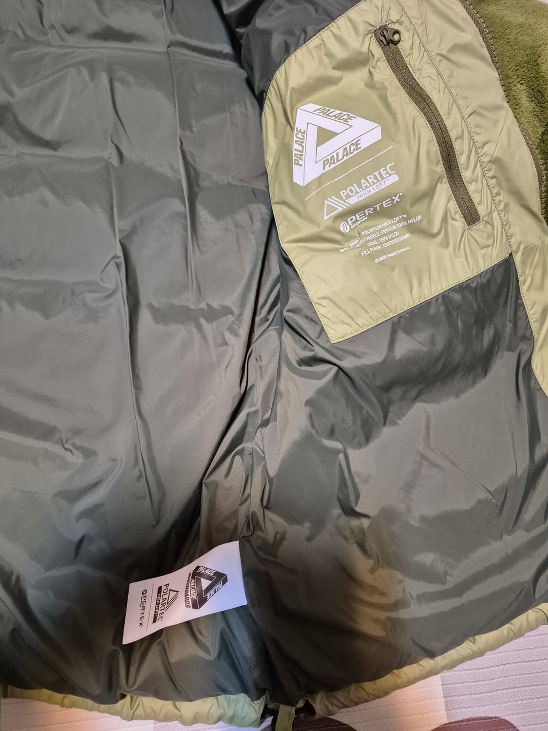 팔라스 폴라텍 하이 로프트 푸파 올리브 - 22FW 상품이미지6