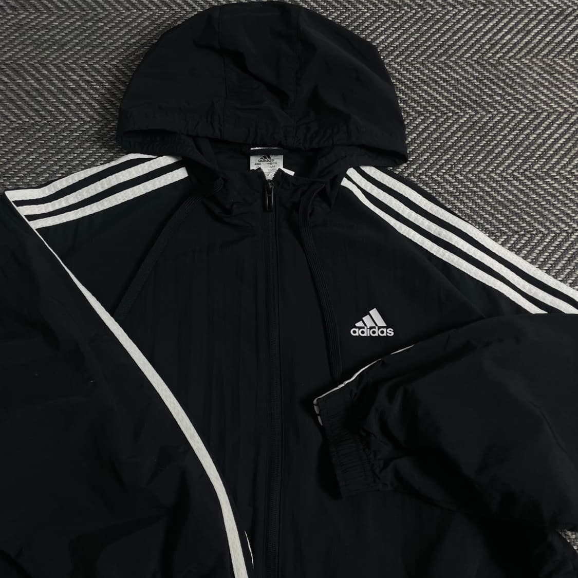 아디다스 신형 박시핏 빅로고 바람막이o 3601 상품이미지4