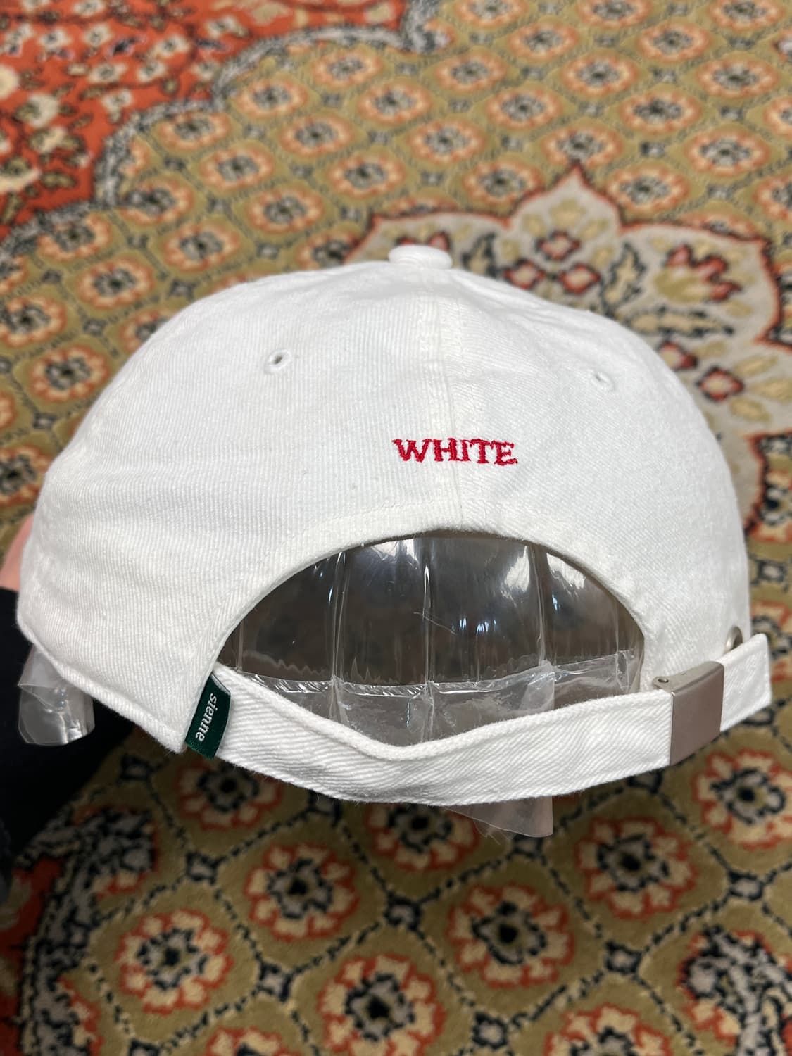 [FREE] Sienne 시엔느 화이트 볼캡 상품이미지2