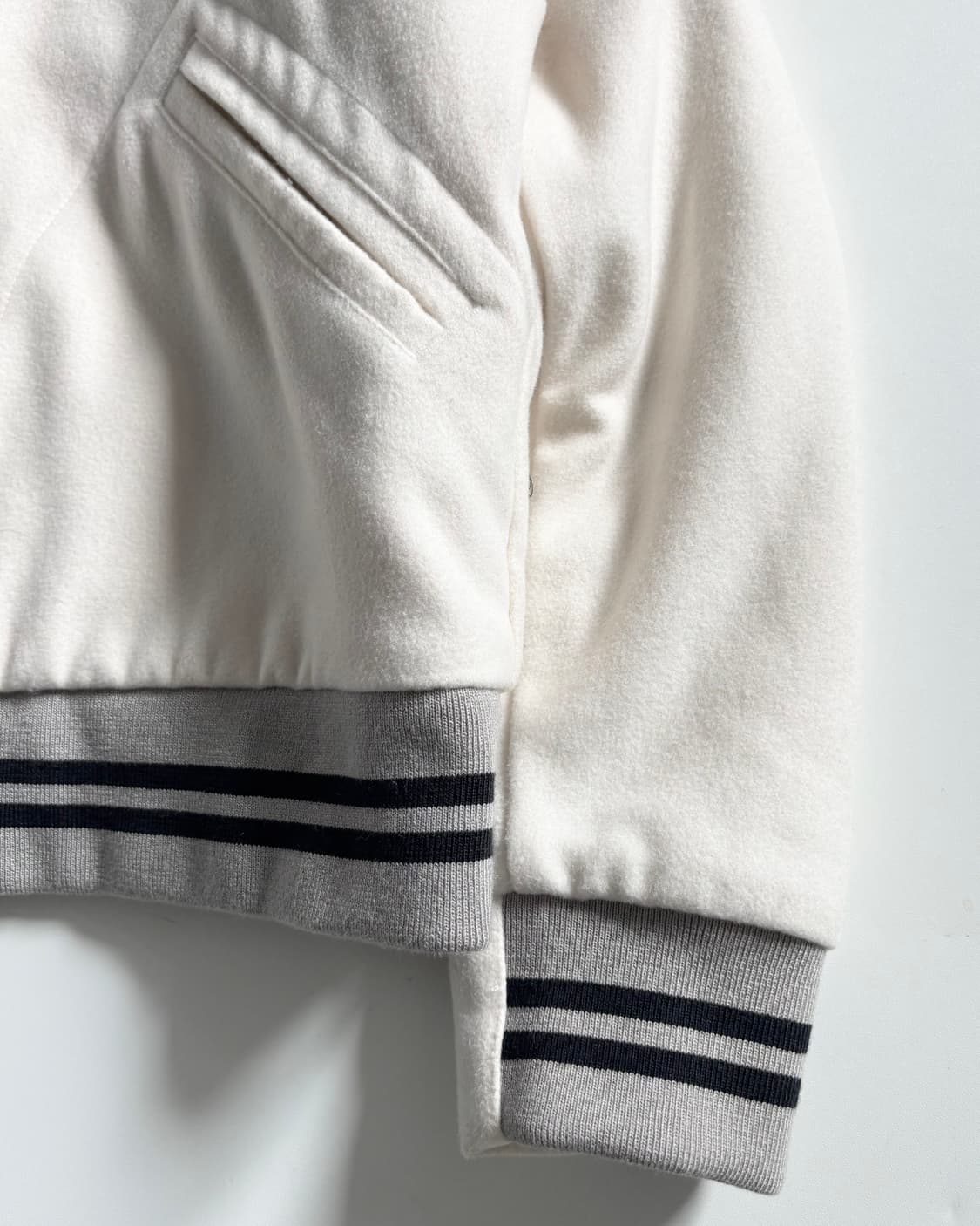 Nike 나이키 아이보리 울 스타디움 자켓 상품이미지4