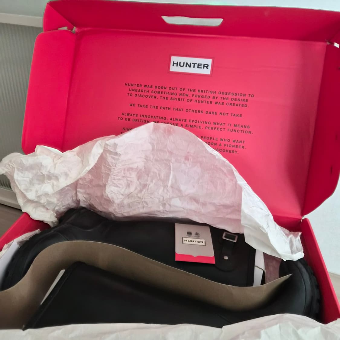 헌터 롱와이드 부츠 240 상품이미지3