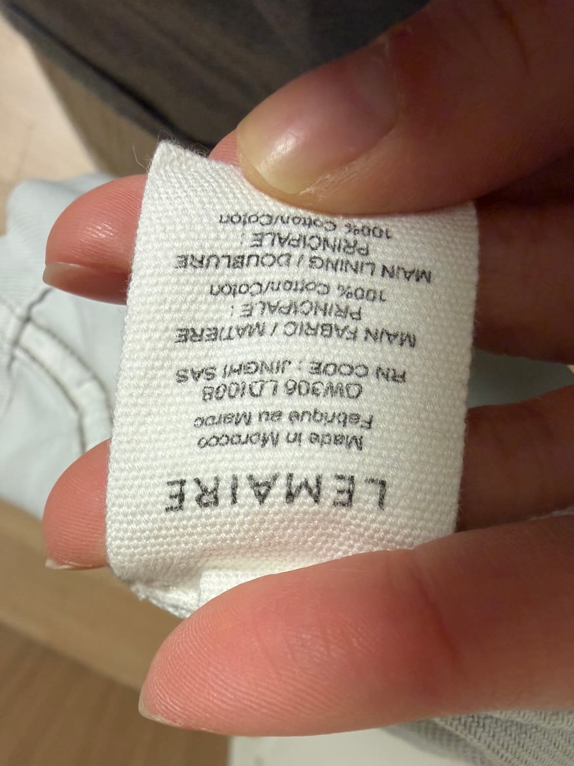 르메르 워크자켓 라이트블루 상품이미지2