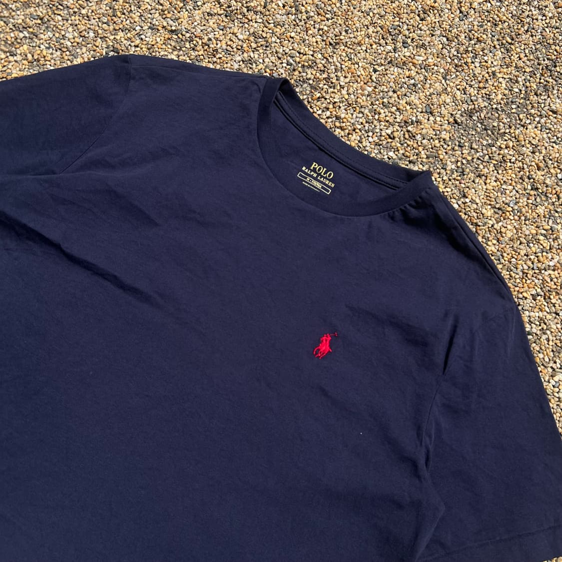 폴로(POLO RalphLauren) 네이비 반팔티 상품이미지2