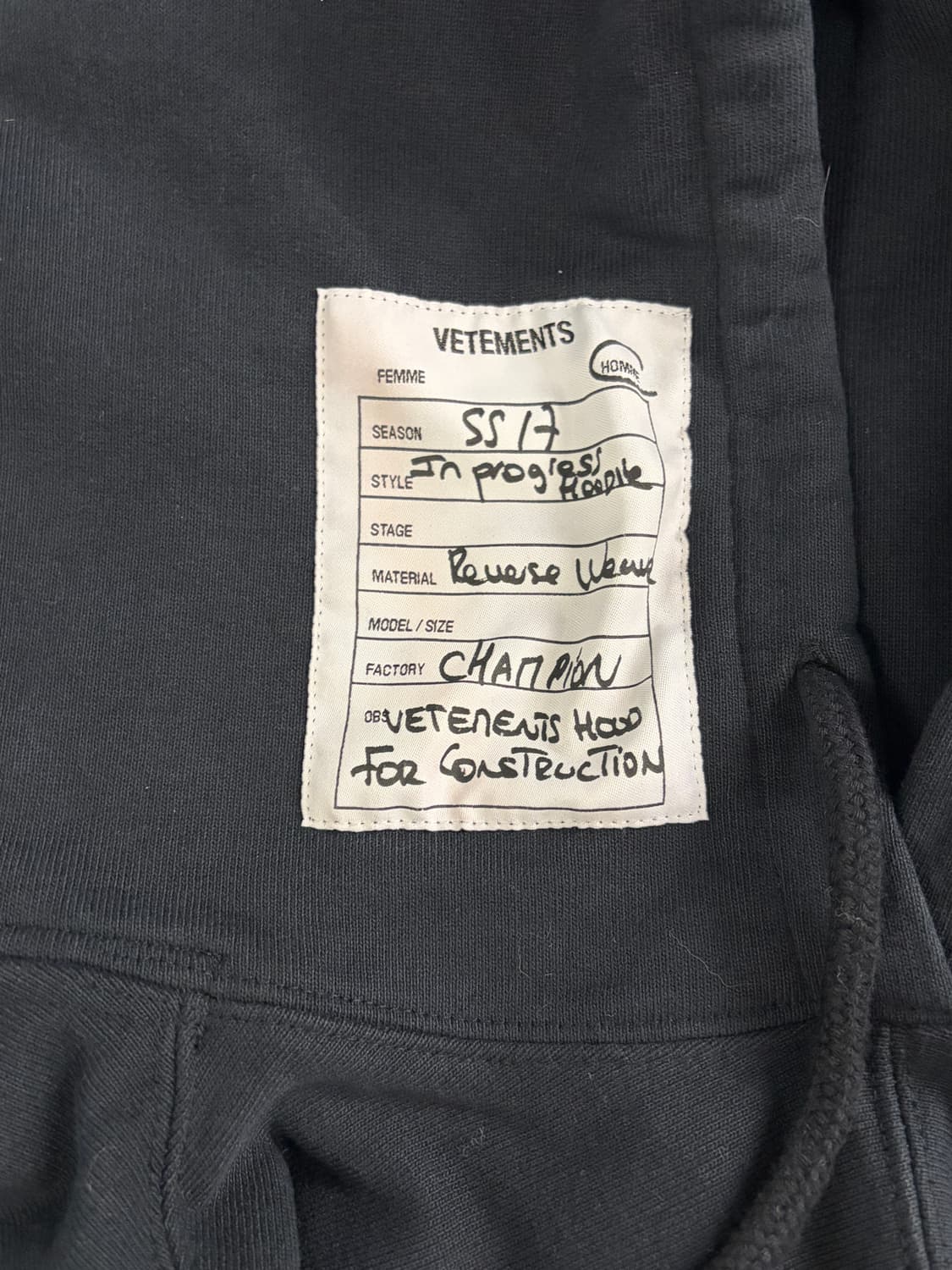 베트멍 x 챔피온 앤트워프 후디 M 상품이미지7