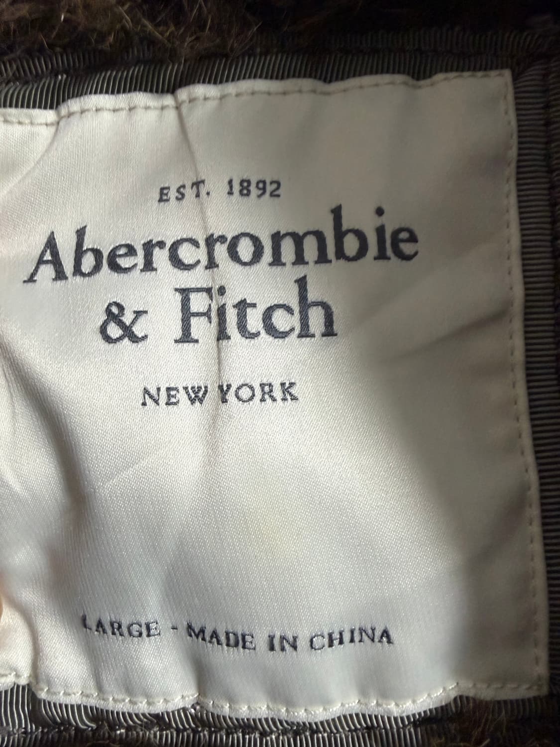 아베크롬비 퍼 트리밍 후드 파카 상품이미지3