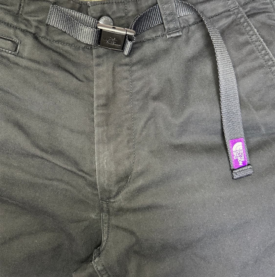 노스페이스 퍼플라벨 바이 나나미카 트윌 와이드팬츠 블랙 WS 상품이미지2