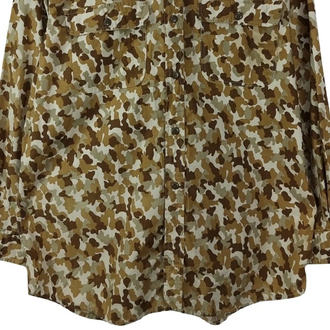 [커니 하우스] 재팬 카모 패턴 빈티지 투포켓 셔츠 M19998 상품이미지5