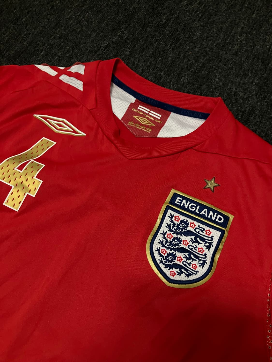 엄브로 06-08 잉글랜드 국대 유니폼 제라드 상품이미지2