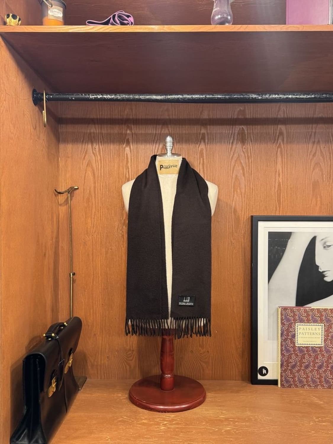 던힐 캐시미어 머플러 상품이미지3