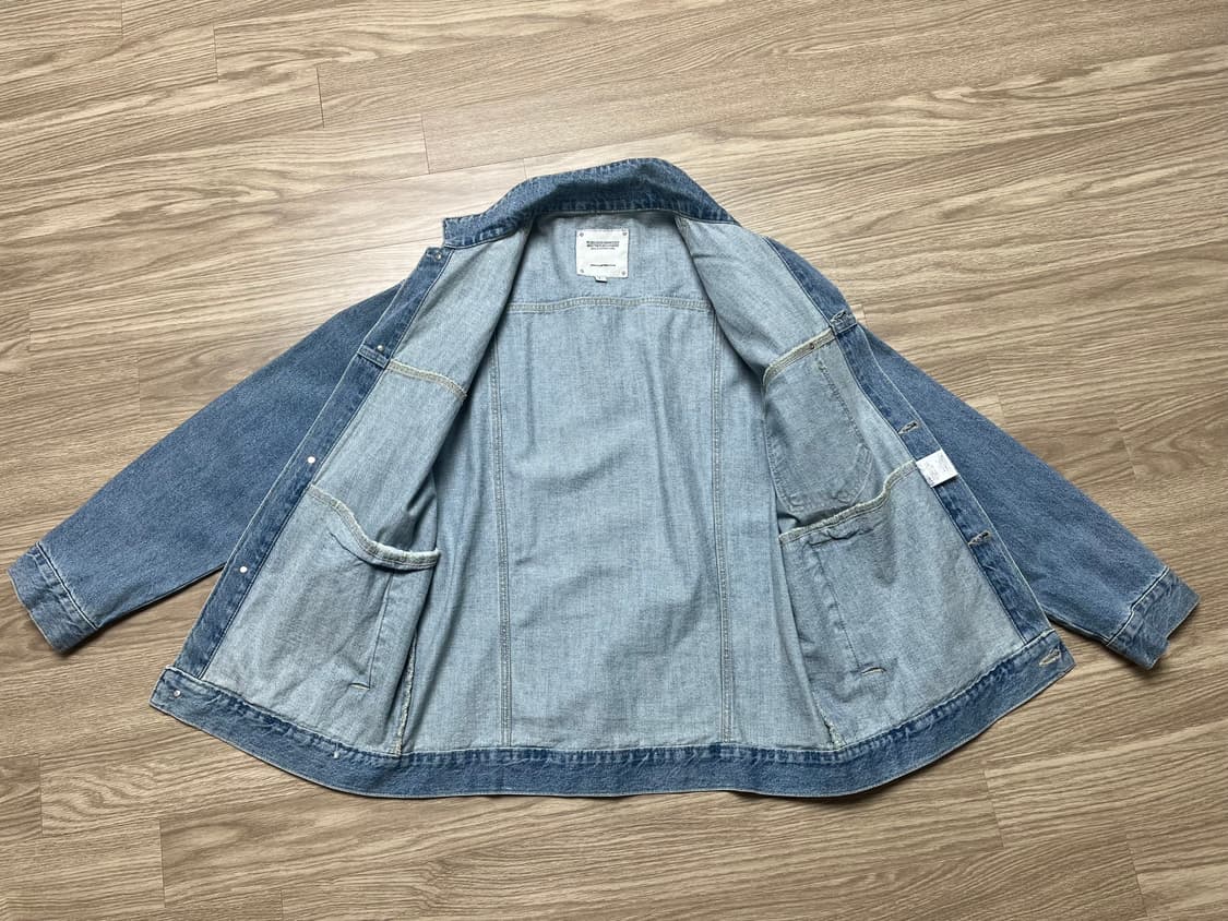 (L)하프크라이즈 루즈핏 데님자켓 DJ-07 상품이미지7