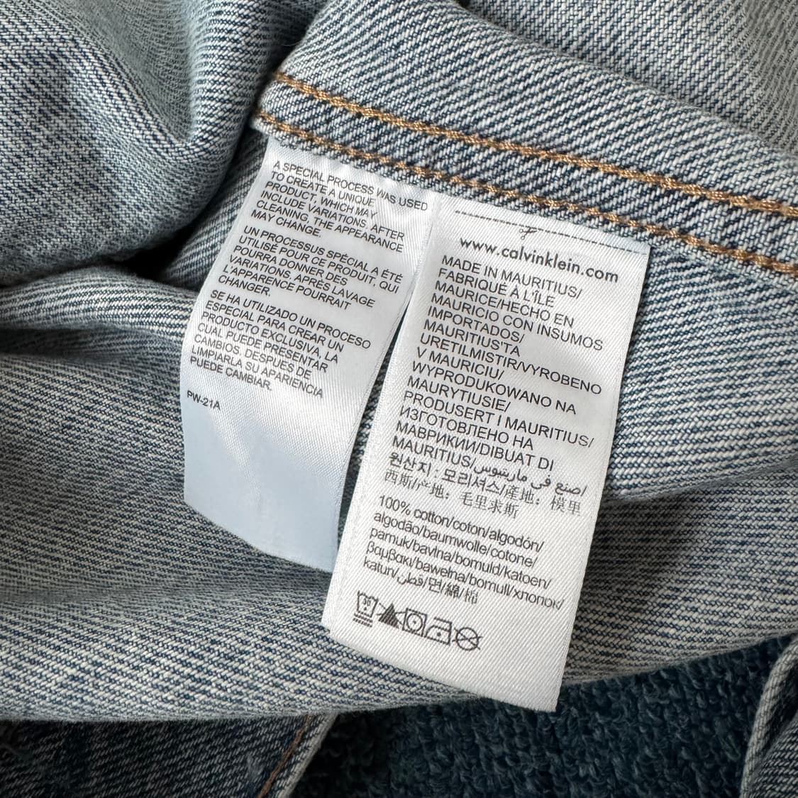 캘빈클라인 데님 자켓 XL 상품이미지5