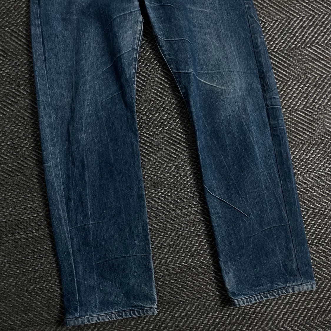 리바이스 501 워싱 데님 레귤러 팬츠y 3549 상품이미지3