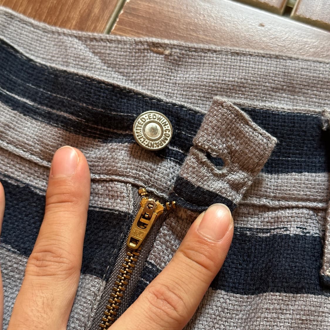 Edwin stripe cotton shorts 상품이미지6