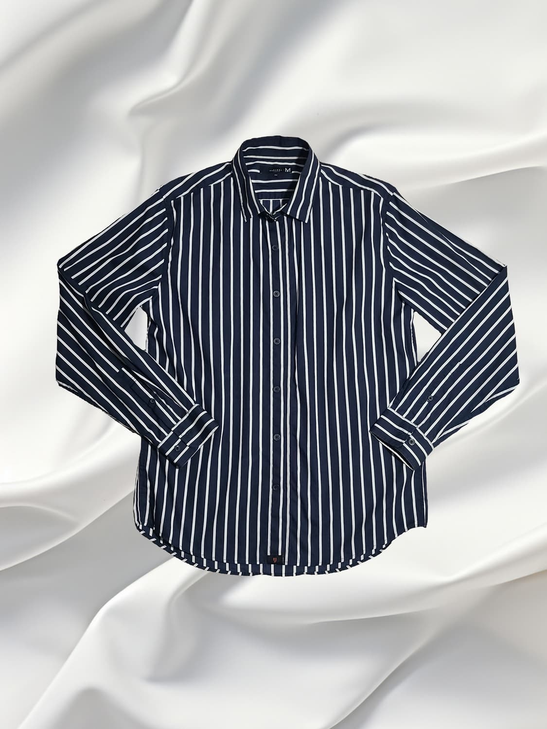 PROJECT M 프로젝트엠 굵은 가로 단가라 셔츠 (100) 상품이미지1